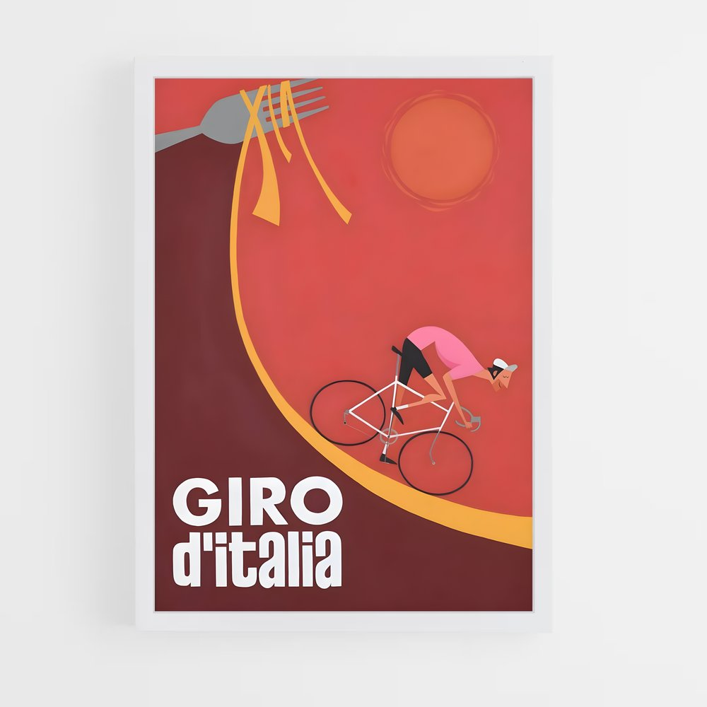 Poster Cycliste Éternel – affiche Cyclisme (vue 3)